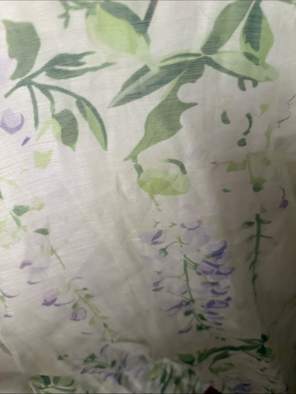 Floral Rhinestone Smocking Midi Dress - Picture 14 of 15